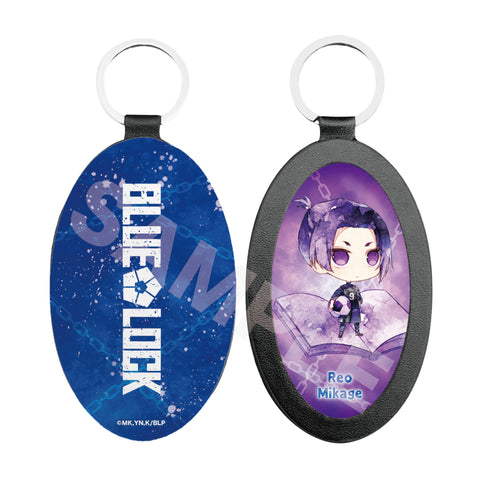 『ブルーロック』キャラでるアート レザーキーホルダー 20 御影玲王(ミニキャラ)【202404再販】